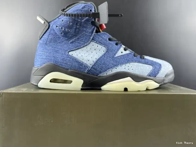 Kick Theory Jordan Washed Air CT5350-401 6 Denim 0622